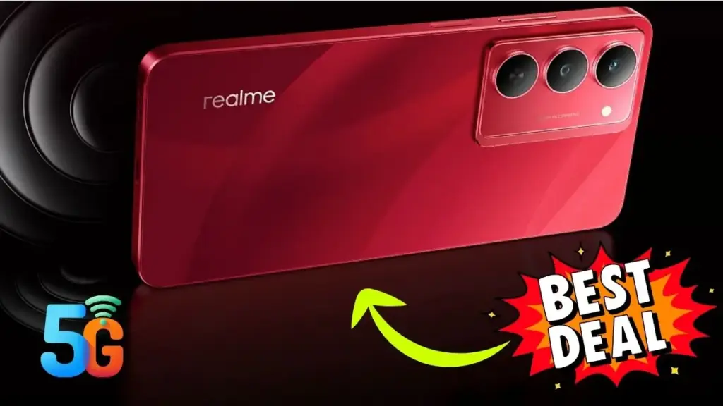 Realme 5G Smartphone with 6000mAh Battery and 50MP Camera: Budget Deal at ₹5,299 Only 1 Realme 5G Smartphone