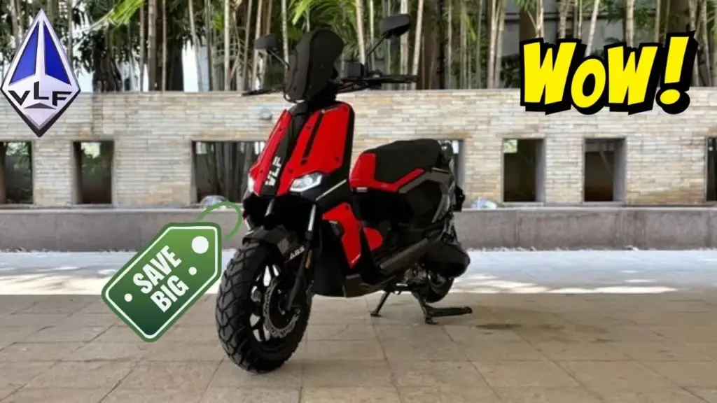 VLF Mobster 135 Scooter with 135cc Engine, 65kmpl Mileage - Big Savings on Every RIde 1 VLF Mobster 135 Scooter