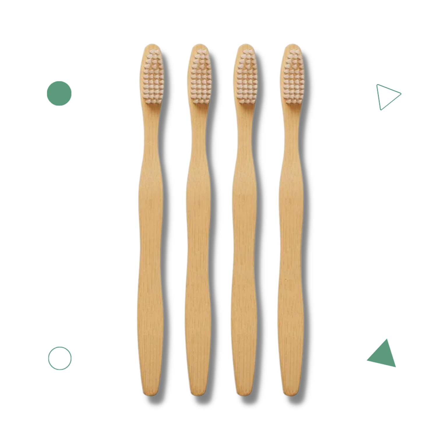 4- Bamboo Toothbrush [Bamboo Bristles]