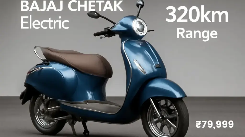 Bajaj Chetak Electric with 320km Range and Fast 3-Hour Charge: Dhamaka Offer at Just ₹79,999 2 Bajaj Chetak Electric 320km Range