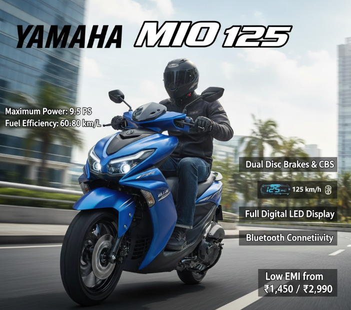 Yamaha MIO 125 Specification