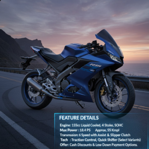 New Yamaha R15 2025 Features
