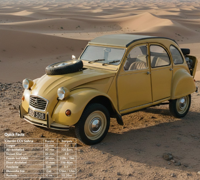 Citroën 2CV Sahara 