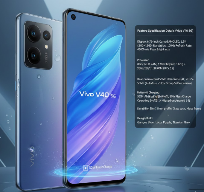 Vivo V40 5G Specification