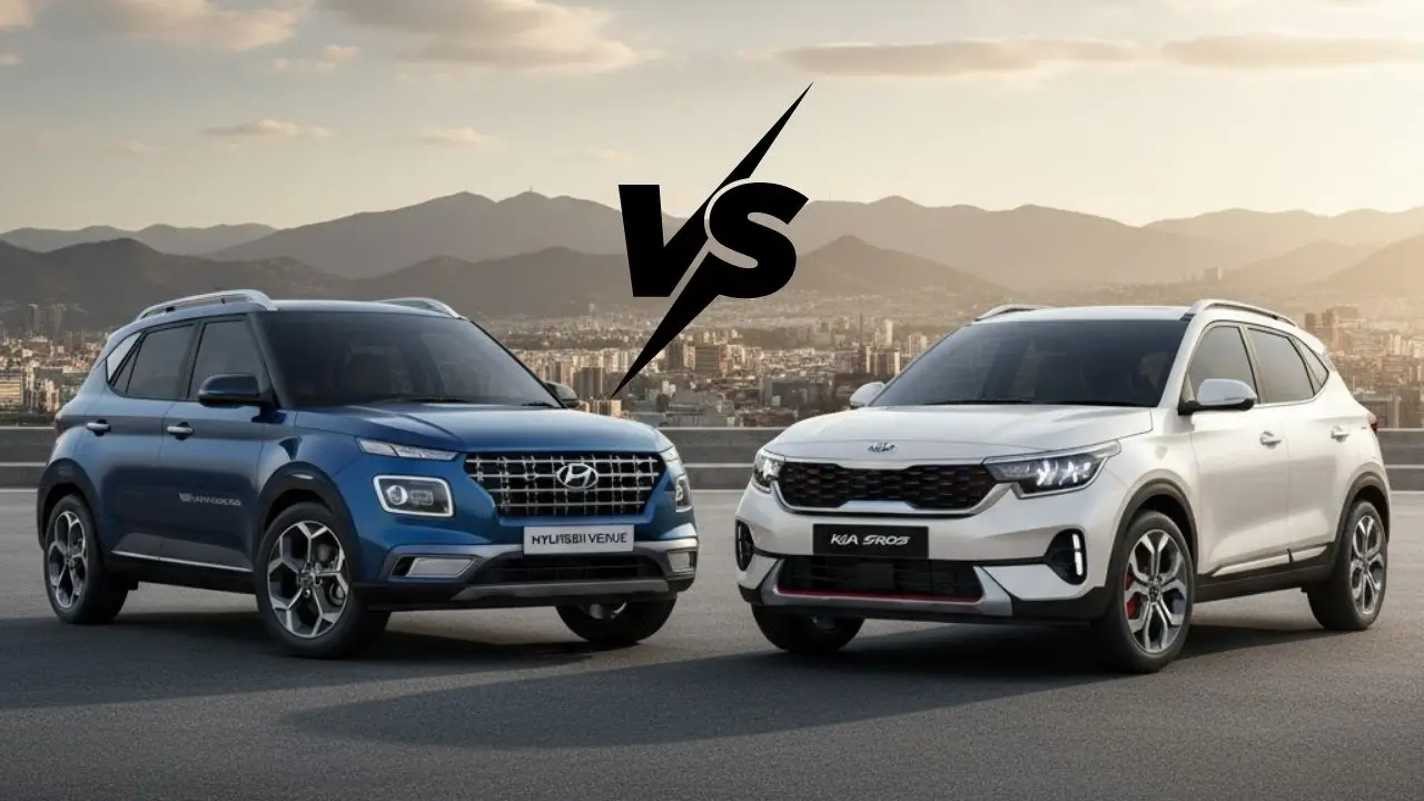 Hyundai Venue Top‑Spec vs Kia Syros