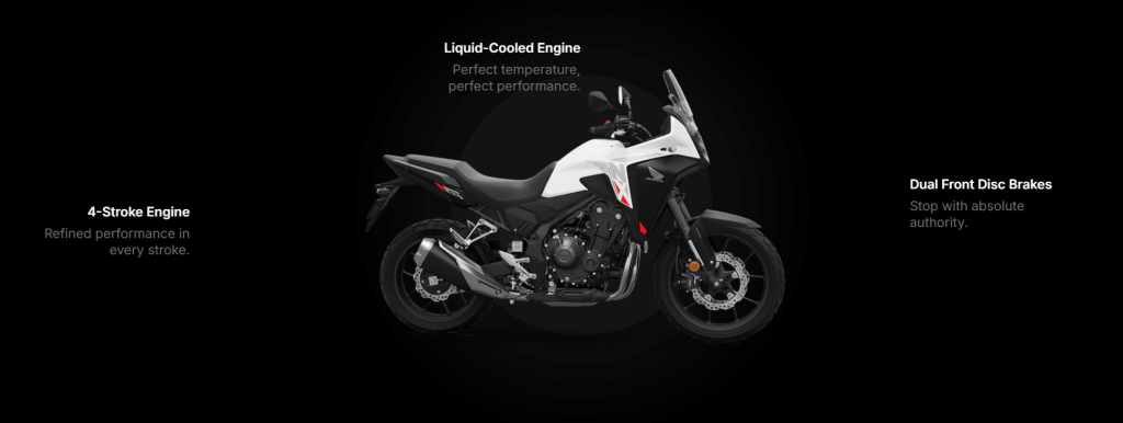 Honda NX500 2025 Design and Features