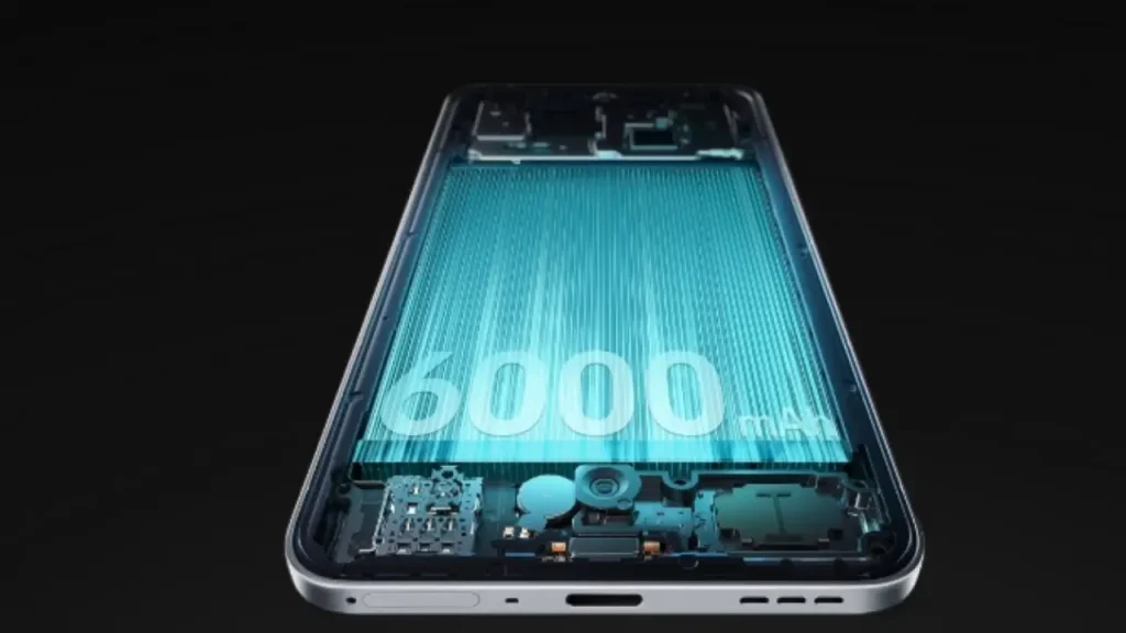 6000mAh Battery with 80W SUPERVOOC Charging