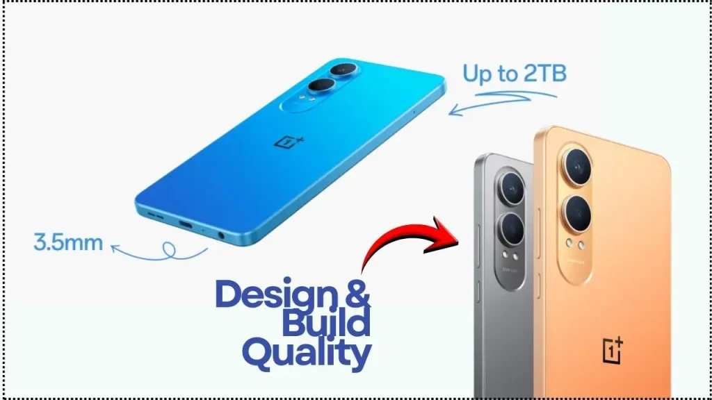 OnePlus Lite 6G Premium – 300MP Camera & 95W Fast Charging at Only ₹5,699! Dhamaka Sale Offer Live! 3 Design & Build Quality