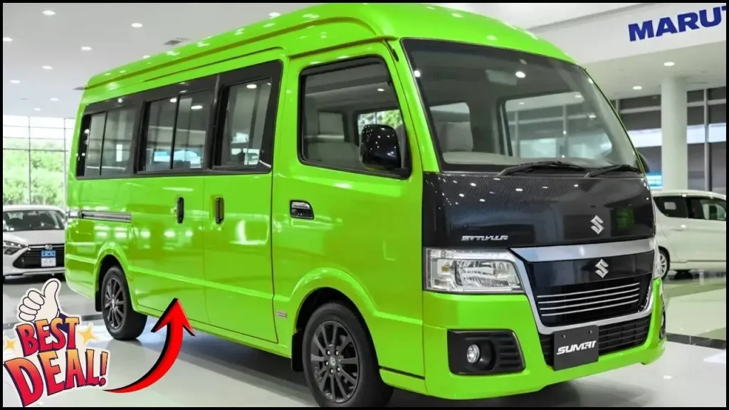 Maruti New Mini Bus Launched at ₹4.99 Lakh with 28 kmpl Mileage & ₹5,999 EMI – Bumper Deal for Commercial Buyers 1 Maruti New Mini Bus
