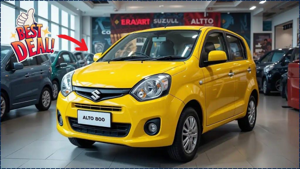 Maruti Suzuki Alto 800 with 33kmpl Mileage & Practical Features – Special Launch Deal for Budget Car Buyers 1 Maruti Suzuki Alto 800