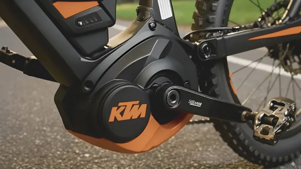 Powertrain of KTM Electric Bike 2025
