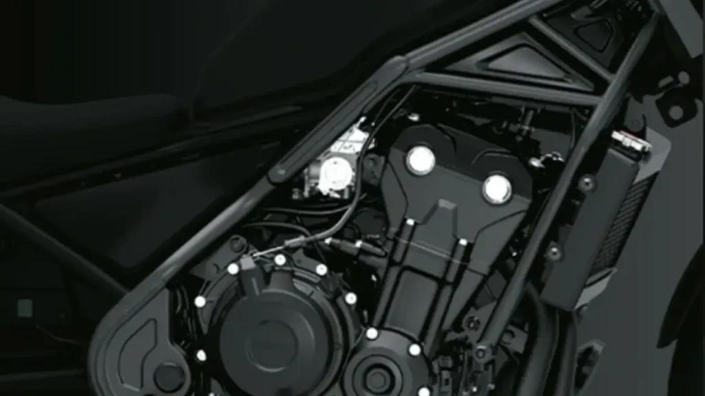 Refined 471cc Parallel-Twin Engine