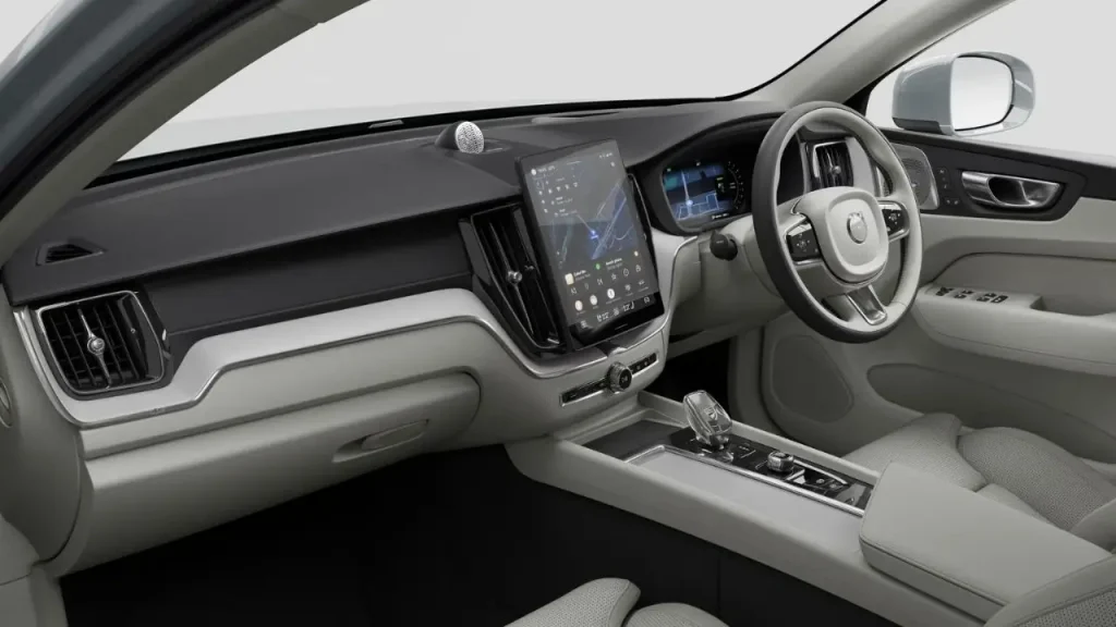 2025 Volvo XC60 Facelift Launched in India at ₹71.90 Lakh with New Tech – Special Launch Offers Available 2 Tech-Forward Cabin and Infotainment