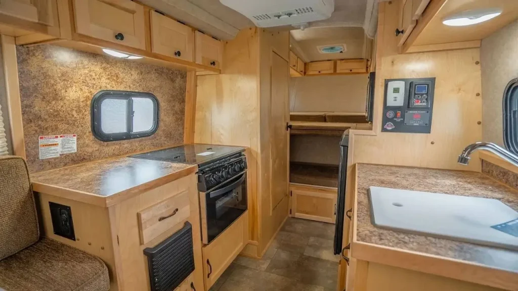 Ultra-Light 2026 Scamp 13 Deluxe Camper interior
