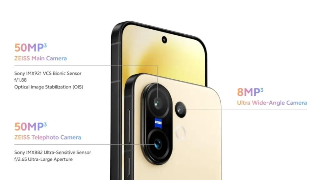 Vivo X200 FE 5G with AMOLED Display, 12GB RAM & 6500mAh Battery – Bumper Deal on Latest Launch 3 Zeiss-Branded Triple Rear Camera Setup