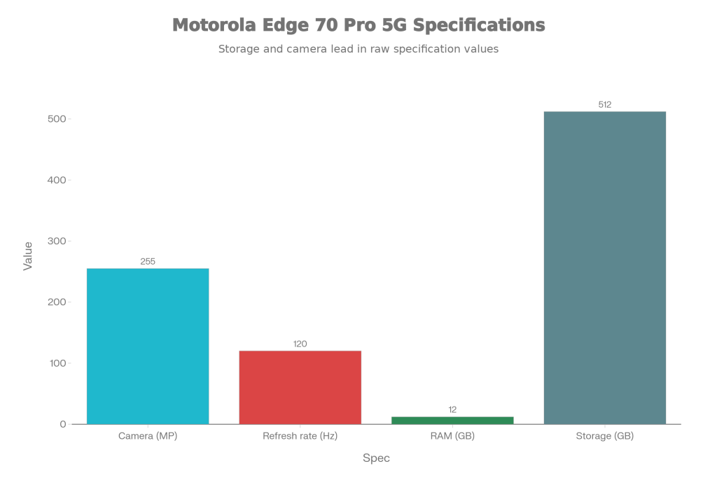 Motorola Edge 70 Pro 5G with 255MP Camera & Curved AMOLED – Special Launch Pricing Available 2 Specifications