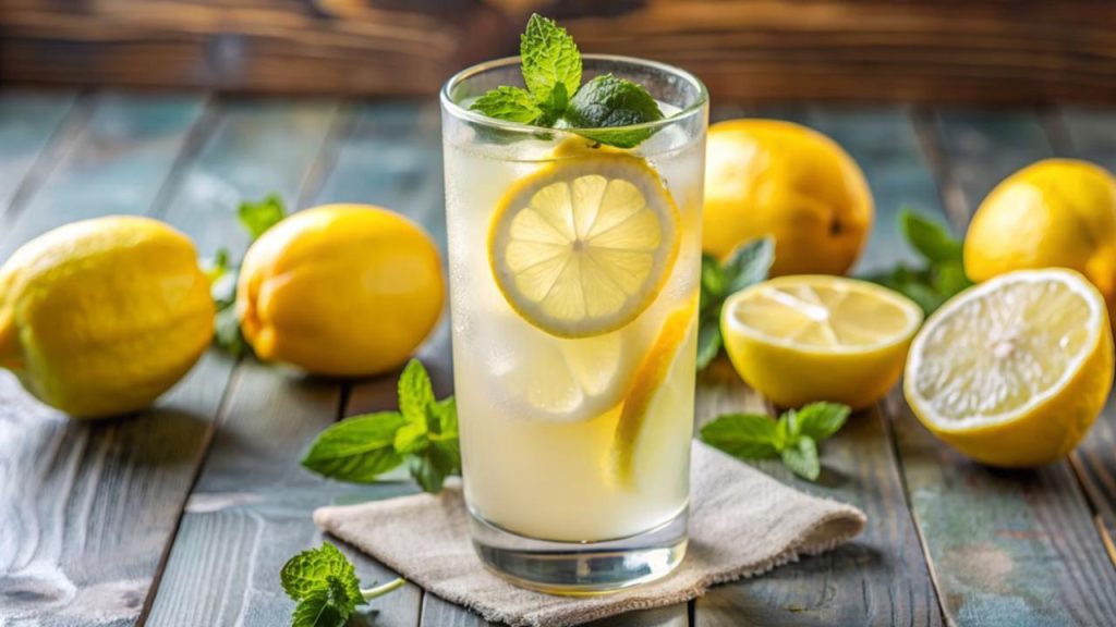 lemon water in winter