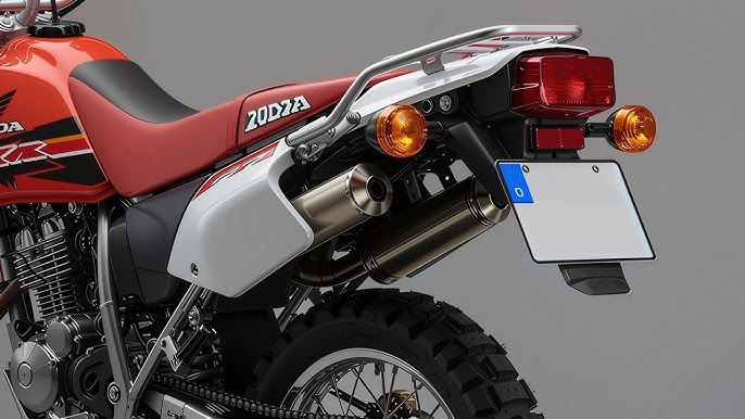 Design of 2026 Honda XR400R Supermoto