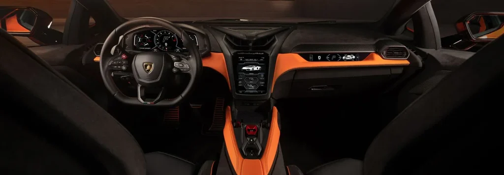 Interior of 2026 Lamborghini Revuelto Phantom