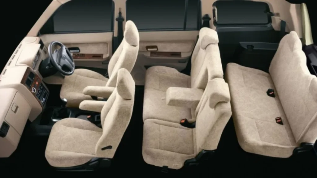Interior of Tata Sumo 2026