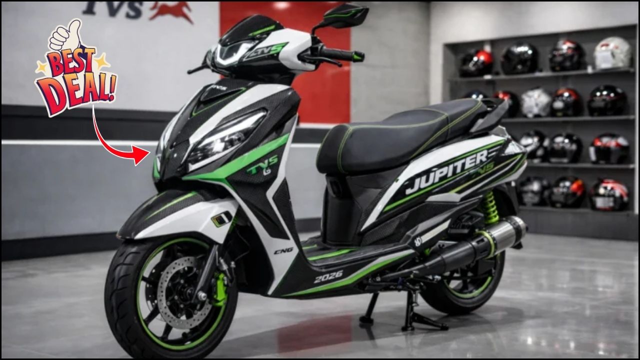 TVS Jupiter CNG 2026