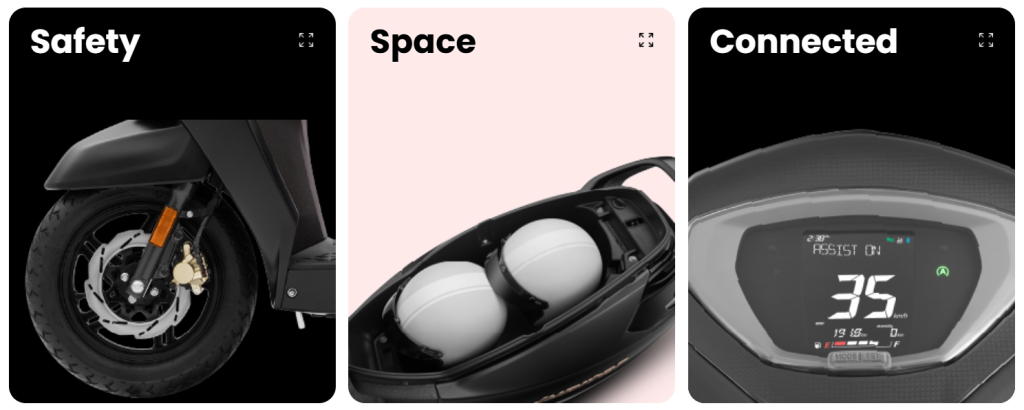 TVS Jupiter CNG Features