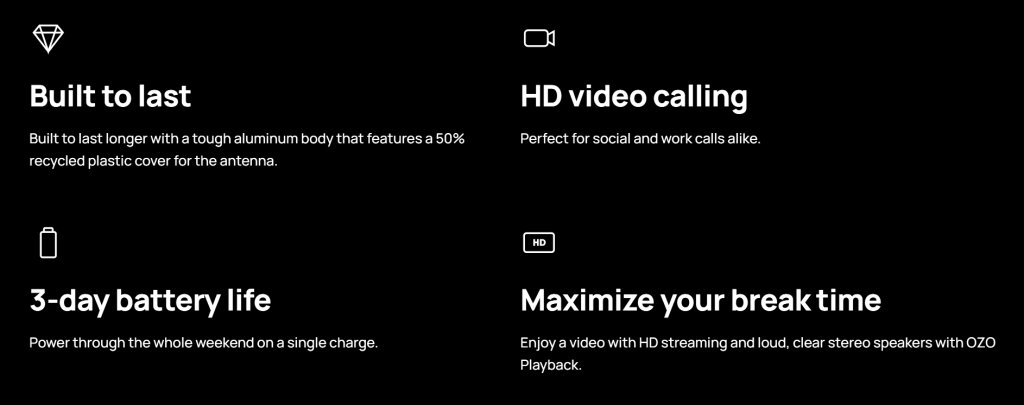 Nokia NX 5G Features