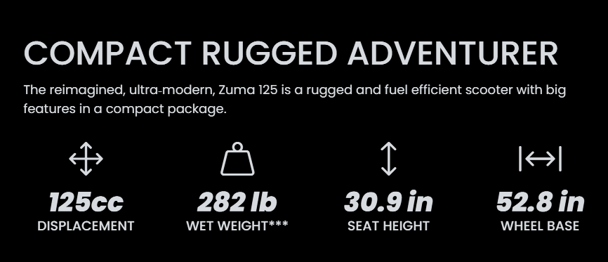 Yamaha Zuma 2026 Features