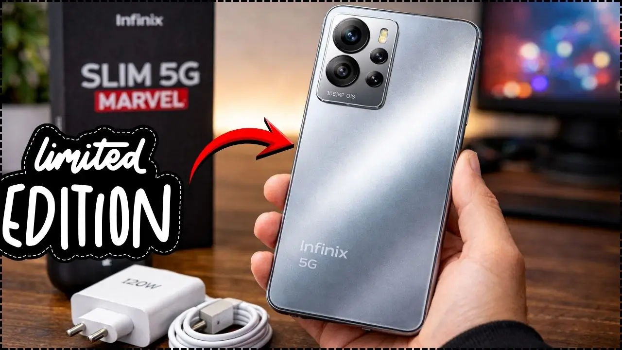 Infinix Slim 5G Marvel